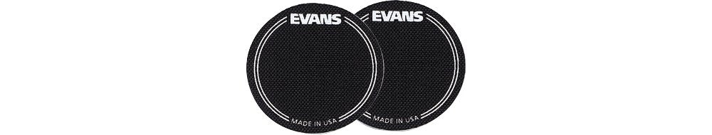 Evans Eq Single Pedal Patch, Clear Plastic